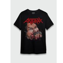 Camiseta Anthrax Fistful Of Metal Tam. Gg Oficial Consulado