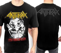 Camiseta Anthrax Of0060 Consulado Do Rock Oficial Banda