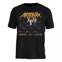 Camiseta Anthrax Oficial Consulado do Rock Estilo e Conforto Algodão Camiseta Anthrax Oficial Consulado do Rock Estilo e Conforto Algodão