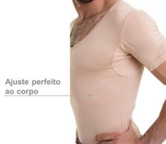 Camiseta Antitranspirante Skin Shirt Tecido Térmico Nude P