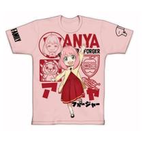 Camiseta anya and peanuts rosa