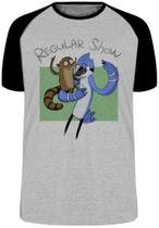 Camiseta Apenas um show Mordecai e Rigby Blusa Plus Size extra grande adulto ou infantil