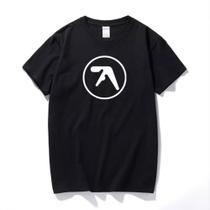 Camiseta Aphex Twin Official Logo Música Eletro Unissex Masculina e Feminina
