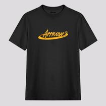 Camiseta Approve Bold Spare Preta e Amarela