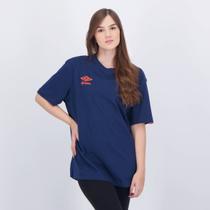 Camiseta Approve Collab Umbro Feminina Marinho