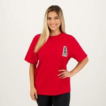 Camiseta Approve Feminina College Vermelha