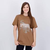 Camiseta Approve Tiger Feminina Marrom