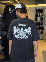 Camiseta Approve X Corinthians ll Huge São Jorge Preto