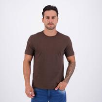 Camiseta Aramis Básica Logo Surton Marrom Camiseta Aramis Básica Logo Surton Marrom