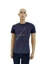 Camiseta Aramis Estampa Vertice Azul