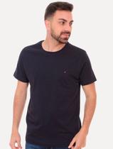 Camiseta Aramis Masculina Basic Lisa Azul Marinho