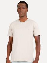 Camiseta Aramis Masculina Basic Lisa Cáqui Médio