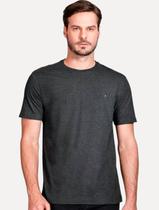 Camiseta Aramis Masculina Basic Lisa Grafite Mescla