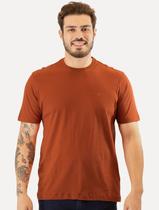 Camiseta Aramis Masculina Basic Lisa Terracota