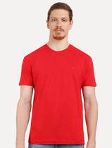 Camiseta Aramis Masculina Basic Lisa Vermelha
