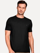 Camiseta Aramis Masculina Crewneck Basic Lisa Preta