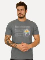 Camiseta Aramis Masculina Regular Natural Process Cinza