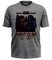 Camiseta Arcade Geek Gamer Luta Fight Club 16 Bit Round Fighter Kombat Nerd 526 Camiseta Arcade Geek Gamer Luta Fight Club 16 Bit Round Fighter Kombat Nerd 526