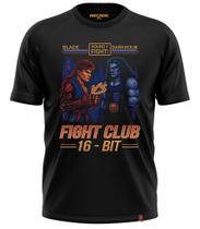 Camiseta Arcade Geek Gamer Luta Fight Club 16 Bit Round Fighter Kombat Nerd 526 Camiseta Arcade Geek Gamer Luta Fight Club 16 Bit Round Fighter Kombat Nerd 526