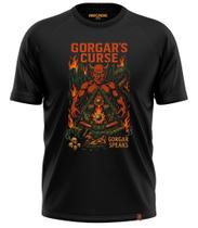Camiseta Arcade Geek Gamer Pinball Gorgar Curse Speaks Fliperama Nerd - Estampa DTF e Sublimação