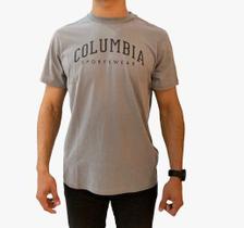 Camiseta Arched Brand Masc Cinza - Columbia