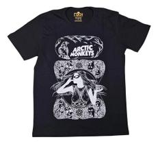 Camiseta Arctic Monkeys Blusa Adulto Banda Bo672