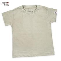 Camiseta areia - basic apple baby