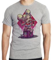 Camiseta Arlequina Coringa desenho Blusa criança infantil juvenil adulto camisa todos tamanhos Camiseta Arlequina Coringa desenho Blusa criança infantil juvenil adulto camisa todos tamanhos