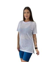 Camiseta Arrastão T-shirt Academia Feminina PINA Fitness Camiseta Arrastão T-shirt Academia Feminina PINA Fitness