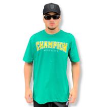 Camiseta Art Stillo Champion Mentality Verde