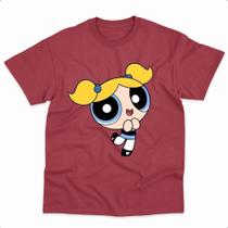 Camiseta As Meninas Super Poderosas Tshirt Lindinha Básica 100% Algodão