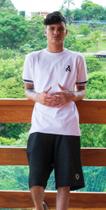 Camiseta Aslan Neon Branca P