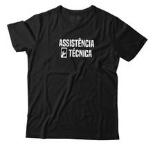 Camiseta Assistência Técnica Logo Uniforme Camisa Unissex Algodão