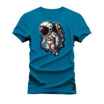 Camiseta Astro Olho Plus Size Extra Grande Confortável Estampada Varias Cores