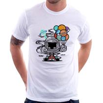 Camiseta Astronauta Chibi - Foca na Moda