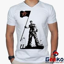 Camiseta Ateez 100% Algodão K-pop Mingi Geeko
