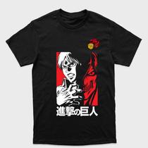 Camiseta Attack on Titan Divisão de Reconhecimento Eren Yeager Tamanho:PPTecido:100% Algodão