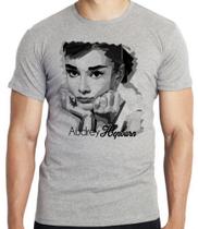 Camiseta Audrey Hepburn Blusa criança infantil juvenil adulto camisa tamanhos