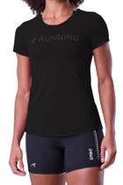 Camiseta Authen Keep Cool Running - feminino - preto