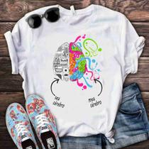Camiseta Autismo Blusa T-Shirt Autista Inclusão Unissex