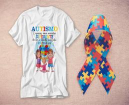 Camiseta Autismo Tea Transtorno Espectro Autista Te Amo