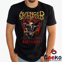 Camiseta Avenged Sevenfold 100% Algodão A7X Rock Geeko