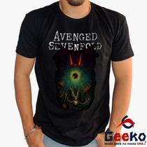 Camiseta Avenged Sevenfold 100% Algodão Rock Geeko