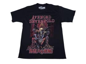 Camiseta Avenged Sevenfold A7x Blusa Adulto Banda de Rock MRA7X2 Camiseta Avenged Sevenfold A7x Blusa Adulto Banda de Rock MRA7X2