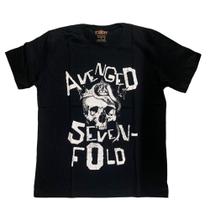 Camiseta Avenged Sevenfold A7X Blusa Banda de Rock Adulto Unissex Bo3024