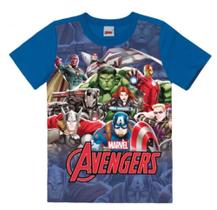 Camiseta Avengers Marvel Infantil Menino - Malwee Kids Camiseta Avengers Marvel Infantil Menino - Malwee Kids
