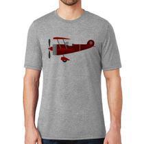Camiseta Avião Biplano - Foca na Moda