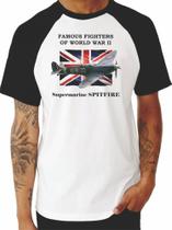 Camiseta Avião De Combate Inglês