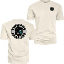 Camiseta Azul 84 San Jose Sharks Algodão Ringspun XL Camiseta Azul 84 San Jose Sharks Algodão Ringspun XL
