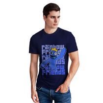 Camiseta Azul Babão Roblox Camisa Estampada Jogo Game Unissex Básica